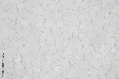 Pile of Citric acid or Lemon salt as background, spice or seasoning as background. Close-up Citric acid or Lemon salt photo