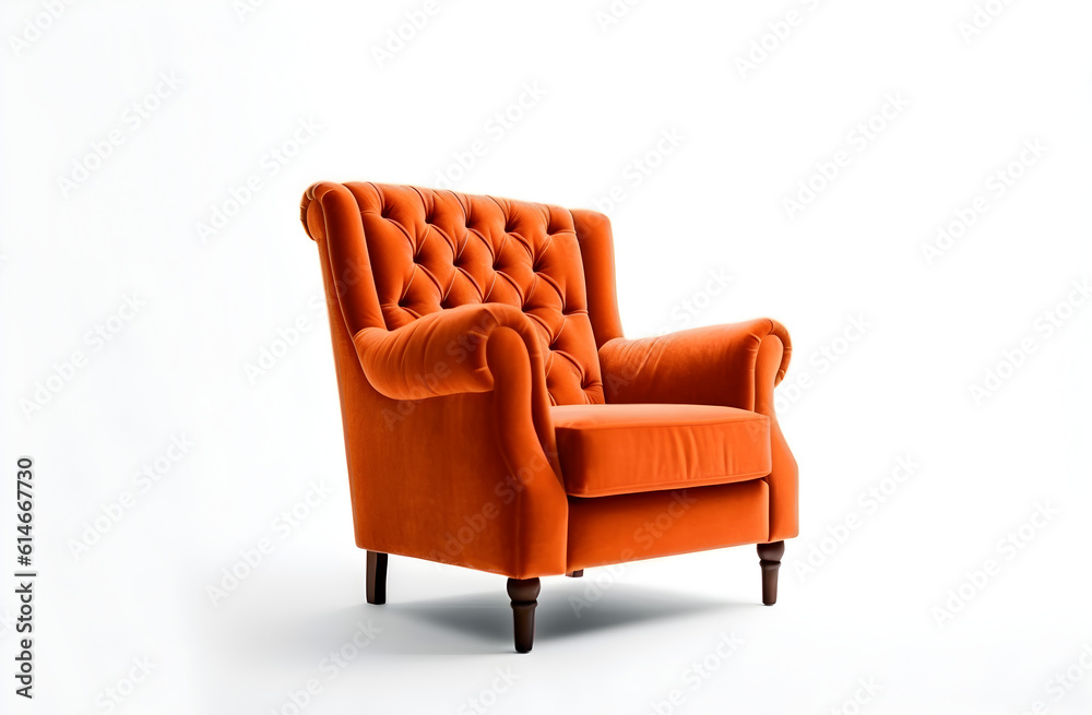 armchair isolated on white armchair isolated on white