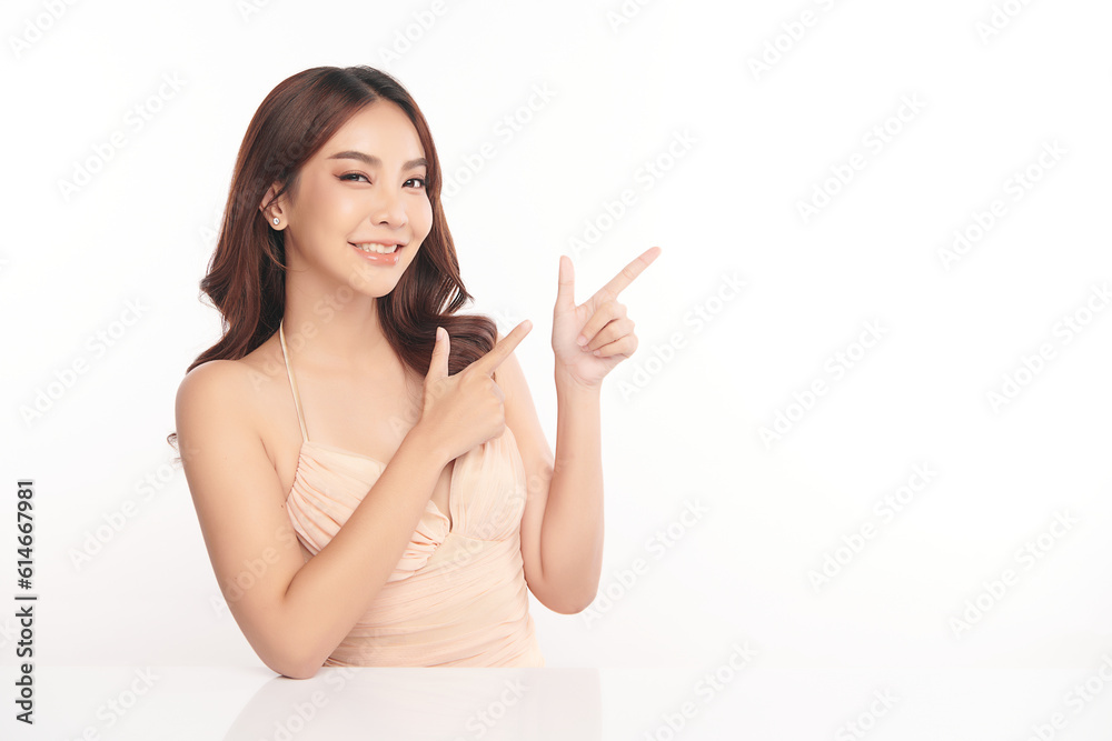 Beautiful young asian woman with clean fresh skin on white background, Face care, Facial treatment, Cosmetology, beauty and spa, Asian women portrait. Beautiful young asian woman with clean fresh skin on white background, Face care, Facial treatment, Cosmetology, beauty and spa, Asian women portrait.