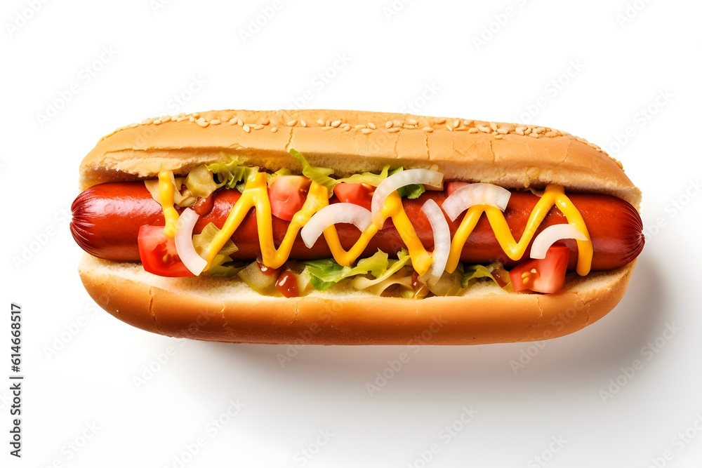 hotdog sausage with sauce mayonaise hotdog sausage with sauce mayonaise