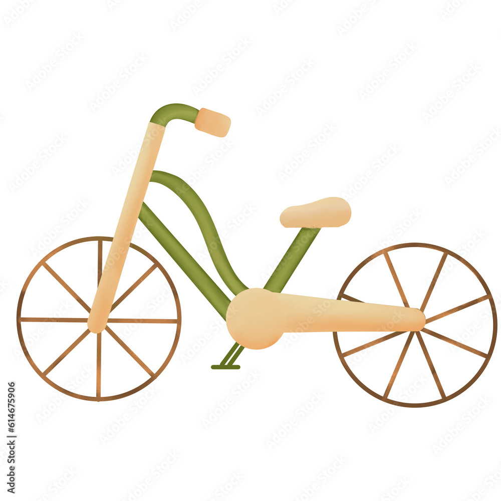 Go Green Transport set with cute cartoon eco car electric vehicle Go Green Transport set with cute cartoon eco car electric vehicle