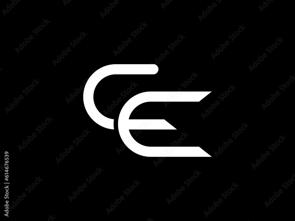 Elegant Letter CE or CCE Logo design template, Universal premium letter logo vector Elegant Letter CE or CCE Logo design template, Universal premium letter logo vector