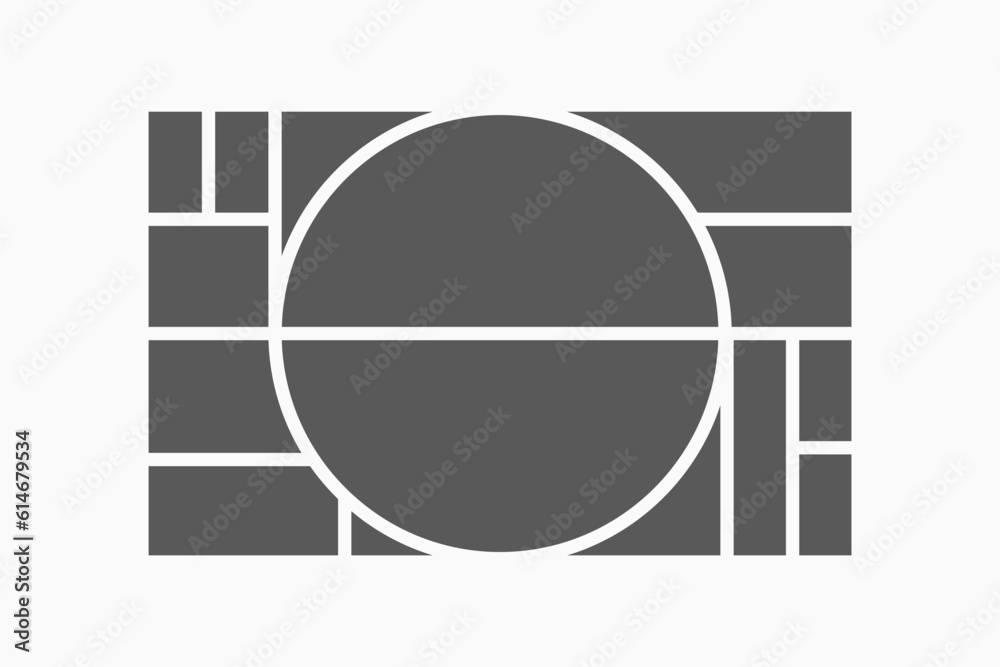 Template collage of twelve frames, images, photo Template collage of twelve frames, images, photo