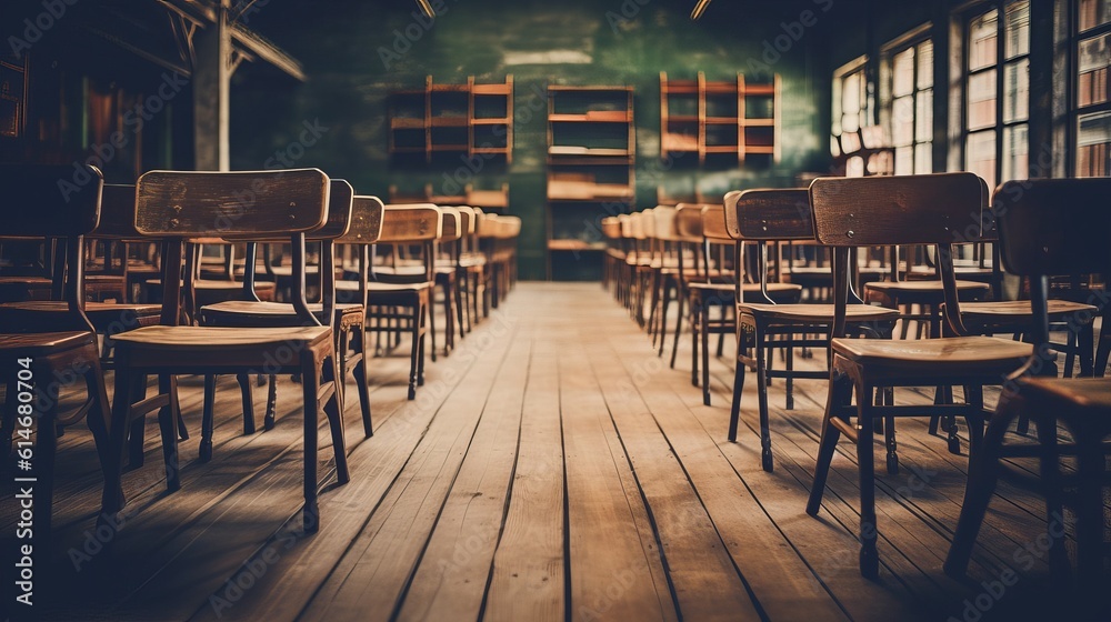 Rediscovering Education: Embracing the Past in an Empty Classroom, Generative AI