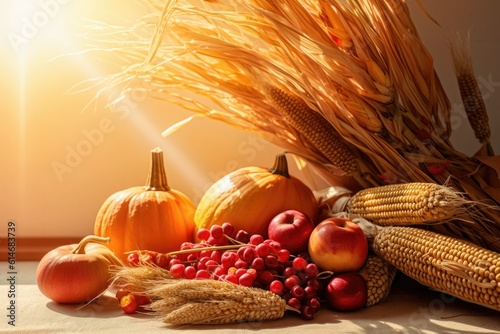Autumn Fall Harvest Festival, harvest home traditionally celebrated on the Sunday nearest the harvest moon, successful harvests since pagan times. September or October depending on local tradition