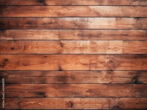 Timber wooden wall texture background. Layers of wood plank. Board brown textured backdrop surface with old natural pattern. Rustic vintage peeling wallpaper. Ai Generative illustration