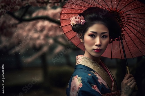 woman in kimono