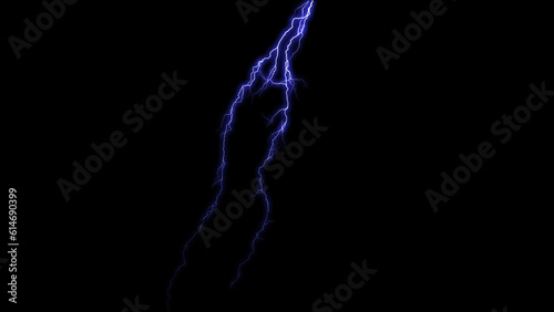 lightning nature flash rain sky. Closeup view of Lightning strike over.