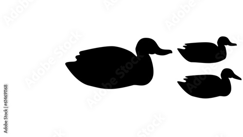 rubber duck silhouette