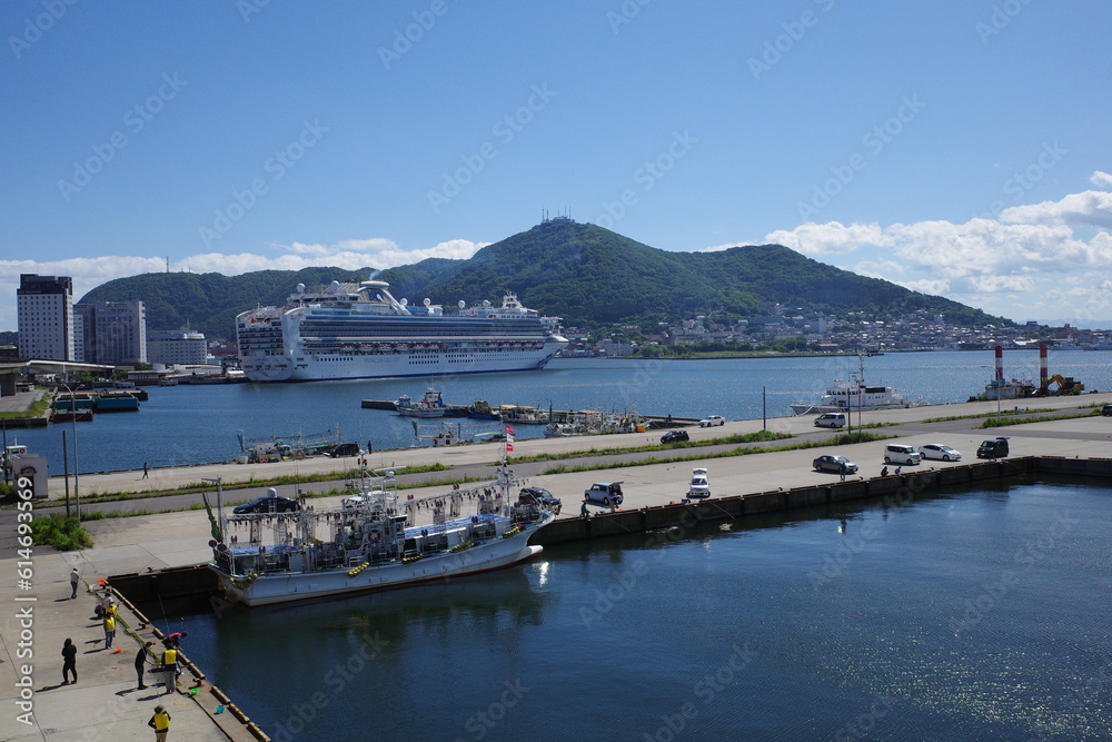 函館港の風景