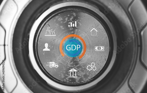 Concept of GDP Good Distribution Practice. GDP logistic standard control. Goods Distributor.
