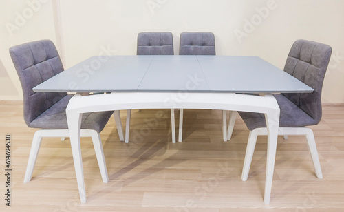 Table and four chairs, furniture set, home furniture, custom-made furniture