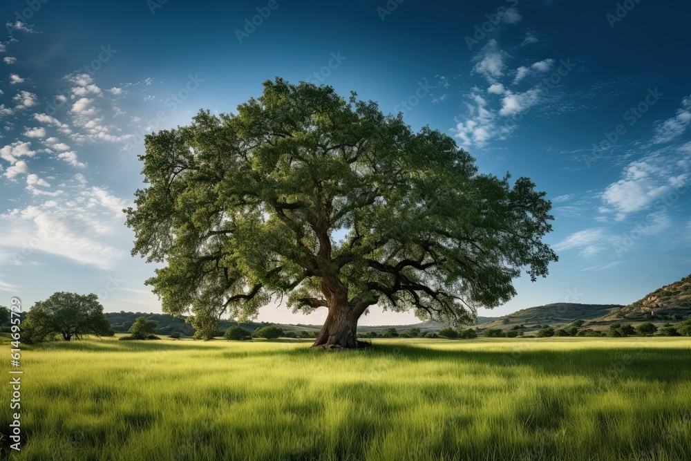 Obraz premium field and sky