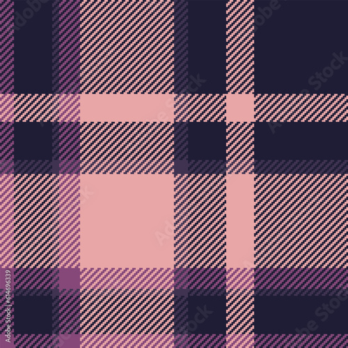 Background seamless plaid of pattern texture textile with a tartan vector fabric check.