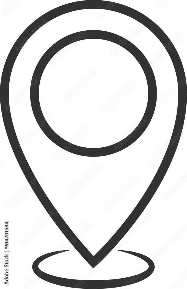Map icons. Marker pointer. Pin location vector icon. GPS navigation symbol. Map icons. Marker pointer. Pin location vector icon. GPS navigation symbol.