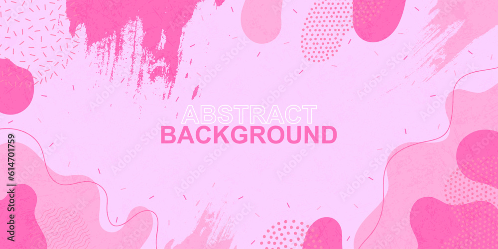 Obraz premium Pattern background. Background with abstract shapes and dots.