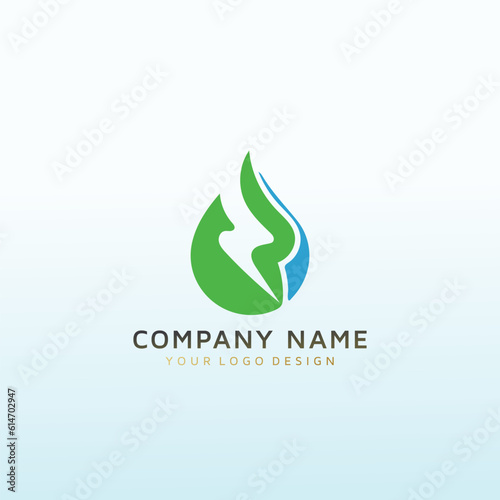The next generation green rehab logo design