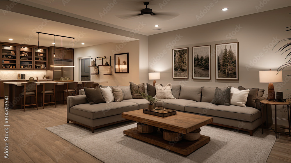 Family Room with Comfortable Seating