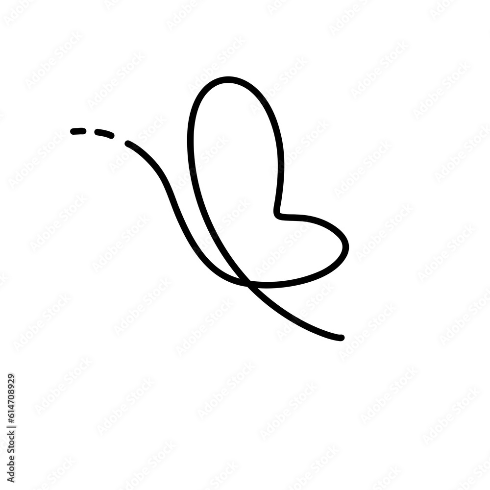 Line Butterfly Line Butterfly