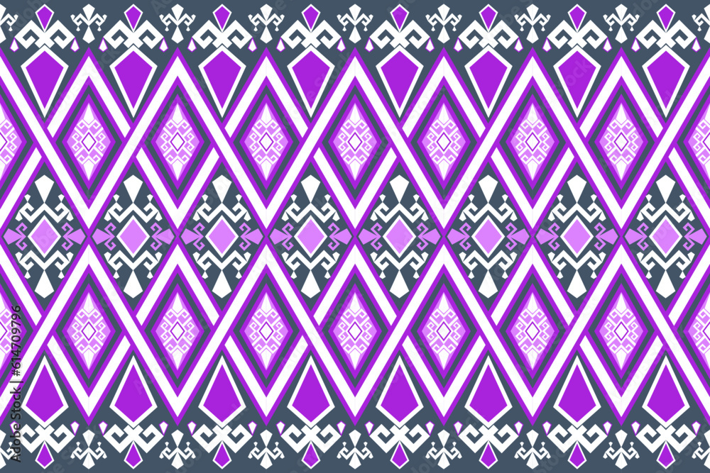 Design for fabric pattern. Patterns for printing on clothes, shirts, skirts. Weaving pattern for Thai silk.