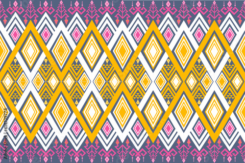 Fabric patterns for textile design. Thai silk fabric pattern for fabric pattern design.