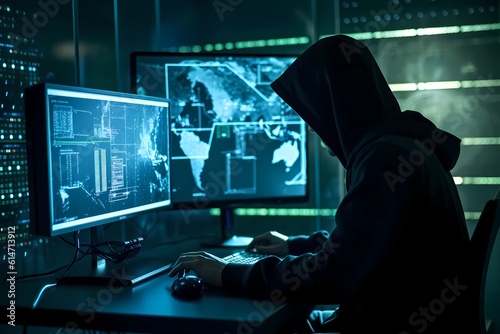 hacker at a computer © Lucas