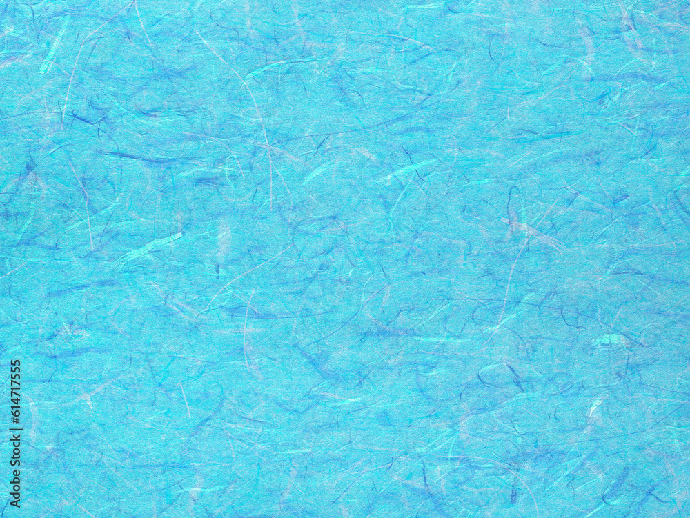 Blue japanese paper texture. Subtle pattern with many fibers. Blue japanese paper texture. Subtle pattern with many fibers.
