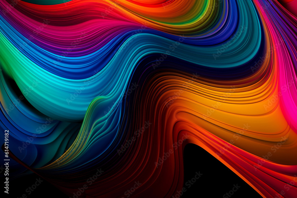 Obraz premium Abstract wallpaper of different colors