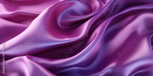abstract background luxury cloth or liquid wave or wavy folds of grunge silk texture satin velvet material or luxurious Christmas background or elegant wallpaper design, background. Generative AI.