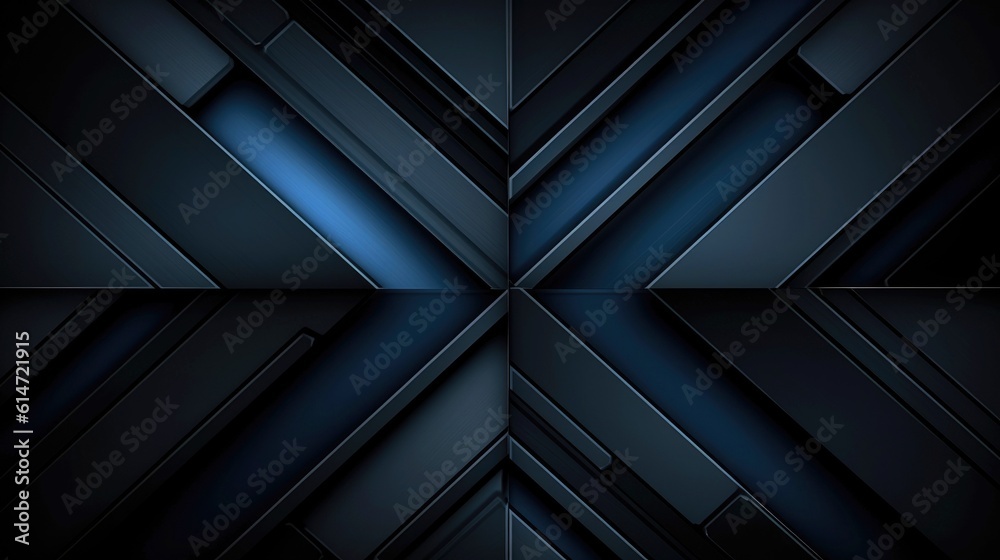 Abstract tech lines background. futuristic abstract shapes technology, Application cover and web site design, Generative AI illustration Abstract tech lines background. futuristic abstract shapes technology, Application cover and web site design, Generative AI illustration