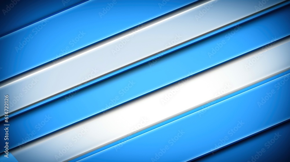 Obraz premium Abstract tech lines background. futuristic abstract shapes technology, Application cover and web site design, Generative AI illustration