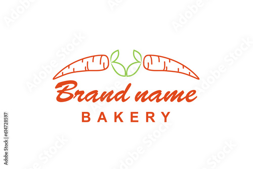 Carrots Bakery Logo design inspiration photo