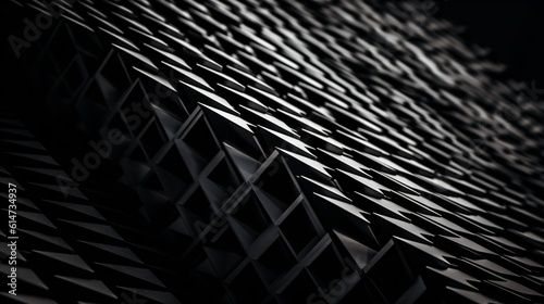 A minimalist abstract image, featuring a simple geometric pattern in monochromatic tones . Generative AI