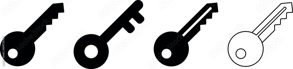 Key icons collection in trendy flat style isolated on background. Key icon page symbol for your web site design Key icon logo, app, UI. Key icon Vector illustration Key icons collection in trendy flat style isolated on background. Key icon page symbol for your web site design Key icon logo, app, UI. Key icon Vector illustration