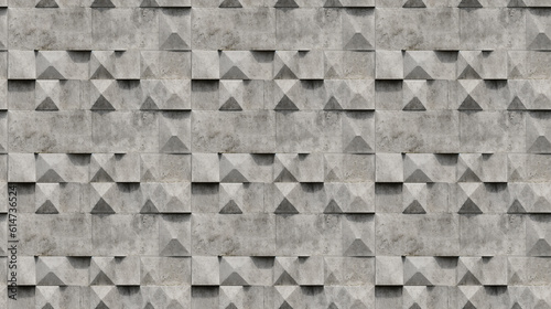 Seamless pattern of concrete, created with generative AI technology © Ruben Chase