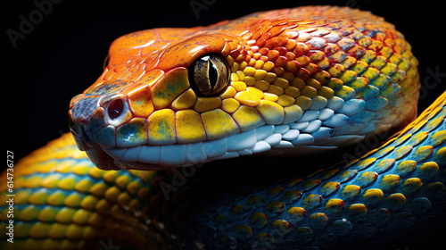 Exotic animal of snake © Absent Satu