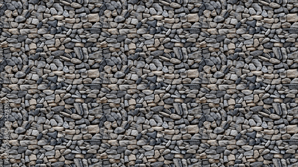 Obraz premium Seamless stone texture, created with generative AI technology