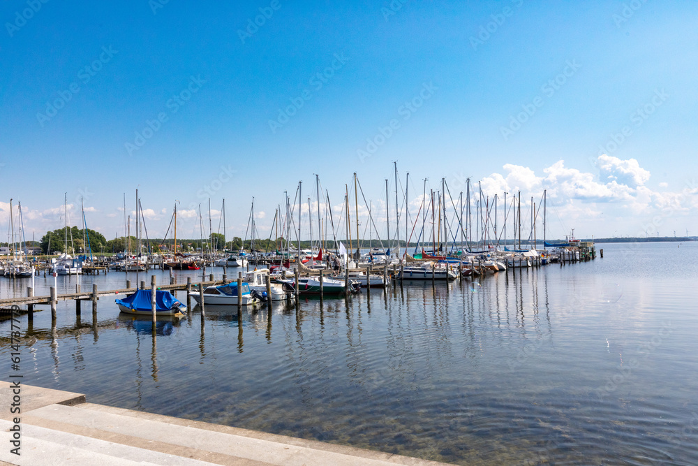 Fototapeta premium Hafen Rerik Salzhaff.