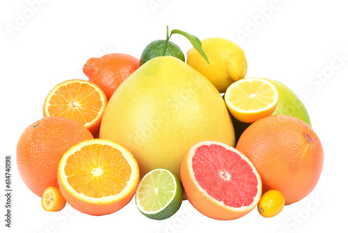 Citrus fruit isolated 