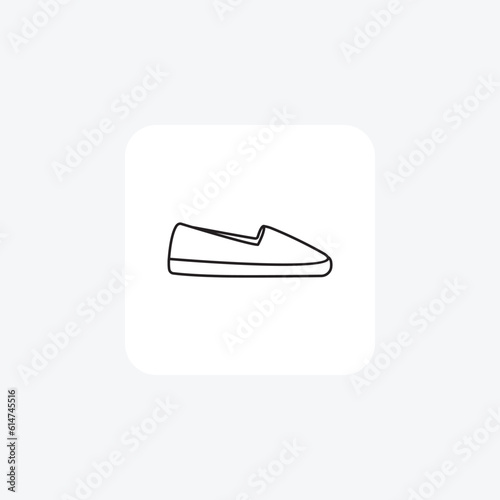  Espadrilles Trendy Espadrilles Vector Flat Icon Isolated on white Background

