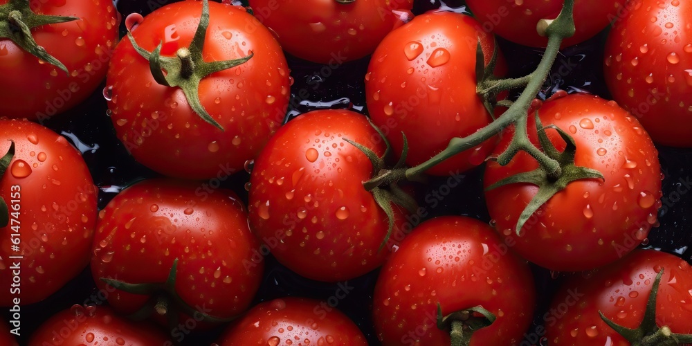 AI Generated. AI Generative. Eco organic fresh red tomato. Vegetable vegetarian food nutrition farm food. Graphic Art AI Generated. AI Generative. Eco organic fresh red tomato. Vegetable vegetarian food nutrition farm food. Graphic Art