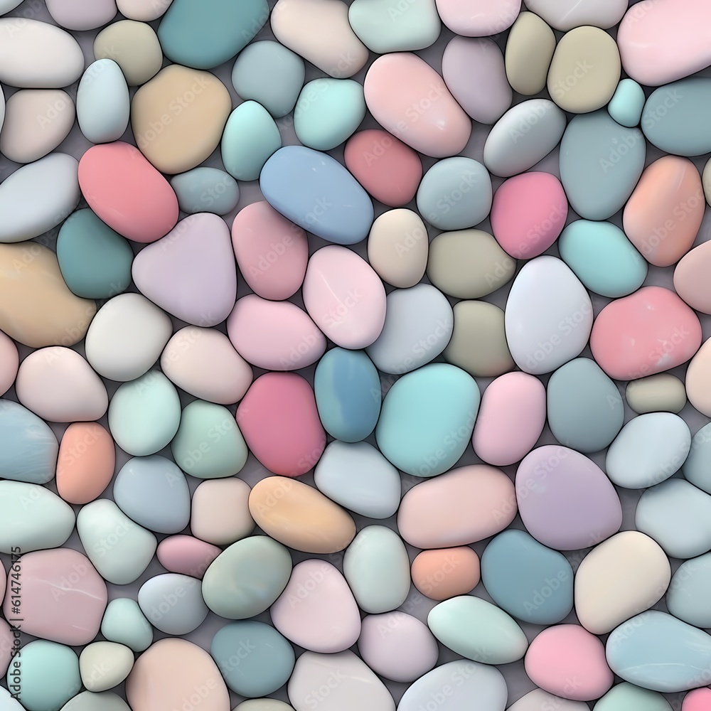 colorful stones background, generated Ai
