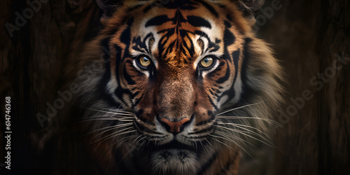  Eye Of The Tiger,Tiger Looking Camera Illustrations,generative Ai © Mustafa