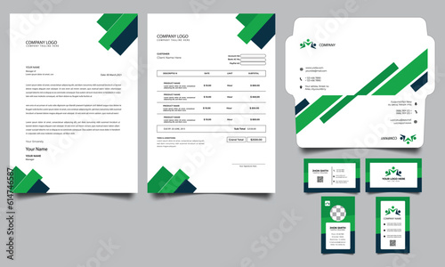 stationery design items set. Corporate identity design