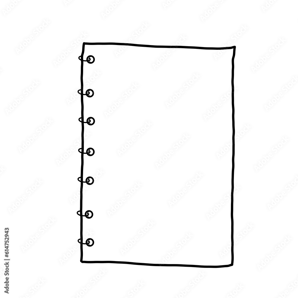 notebook page notebook page