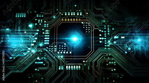 background of circuit board