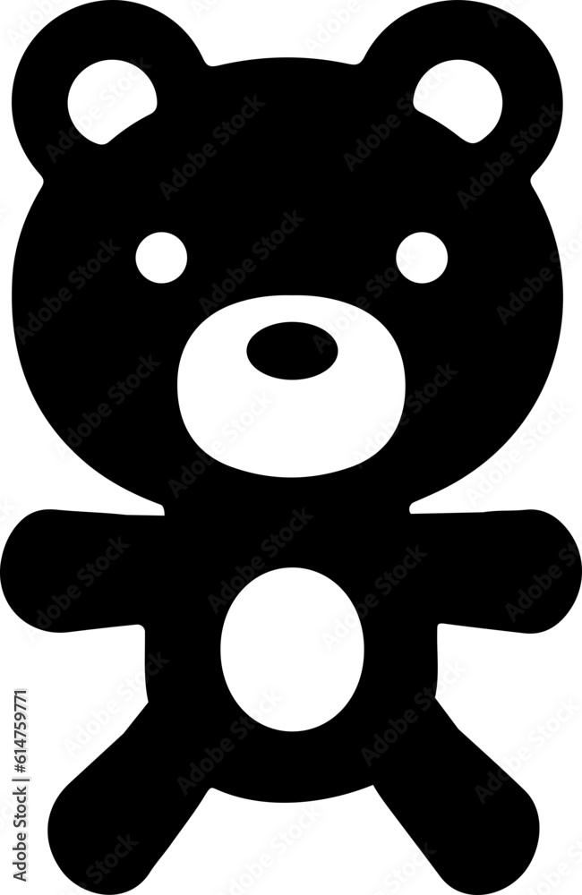 Cute Bear outline icon Cute Bear outline icon