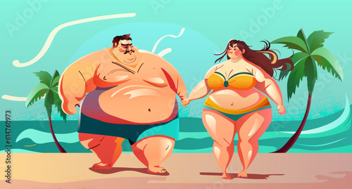 Character, handsome guy, beautiful girl, bod positive, beautiful man