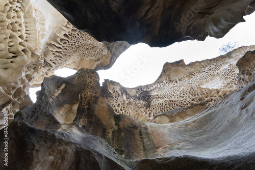 Azhurnyy Canyon (Ybykty Sai) on the Mangystau (Mangyshlak) Peninsula in Kazakhstan photo