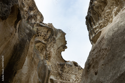 Azhurnyy Canyon (Ybykty Sai) on the Mangystau (Mangyshlak) Peninsula in Kazakhstan
